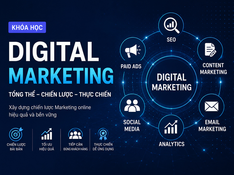 Khóa học Digital Mkt
