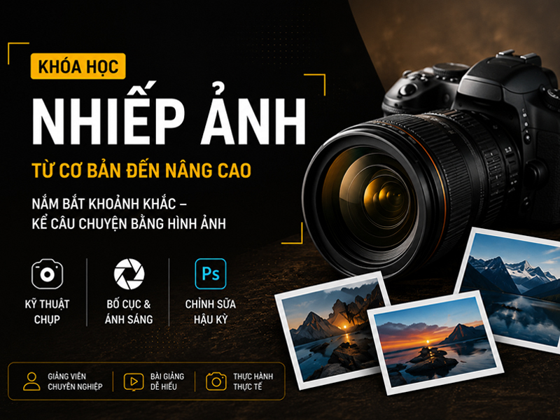 Khóa học Nhiếp Ảnh